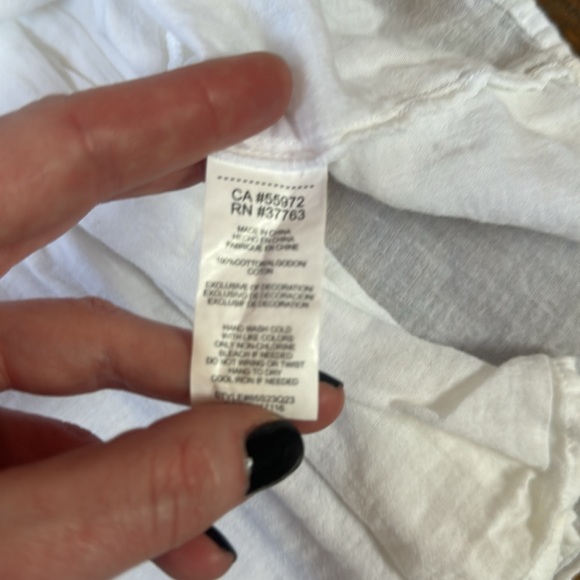 C&C California White Summer Dress Medium - Picture 3 of 3